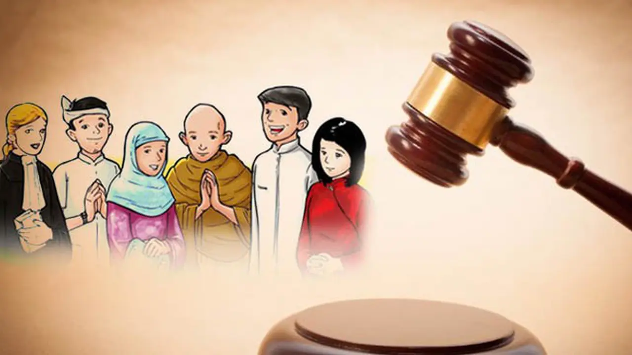 Infografis Penodaan Agama (Liputan6.com/Triyasni)