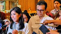 Menteri Komunikasi dan Digital Meutya Hafid. (Liputan6.com/Agustinus M. Damar)