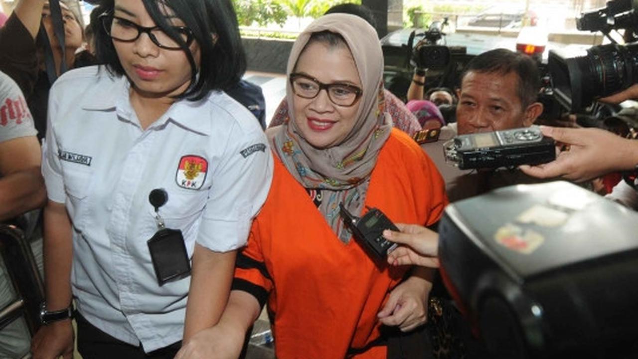 Pemeriksaan perdana Dewie Yasin Limpo pasca ditahan KPK