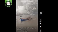 Cek Fakta Liputan6.com menelusuri klaim video Gunung Anak Krakatau sedang erupsi.