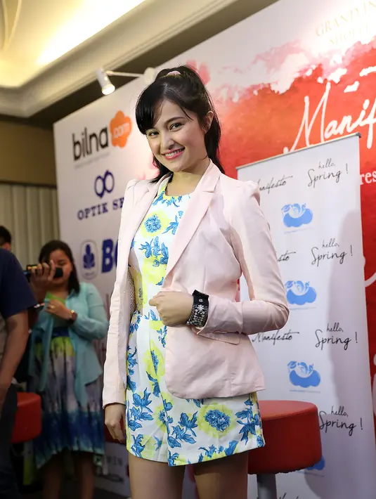 Senyumnya itu yang membuat banyak orang tergila-gila (Foto: Galih W Satria)