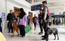 KAI Daop 8 Surabaya Perketat Pengamanan Nataru 2025/2026 dengan Gandeng K9 Polda Jatim