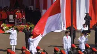 Haru Upacara HUT RI di Markas PDIP, Megawati Menangis saat Kenang Pengorbanan Pahlawan Rebut Kemerdekaan