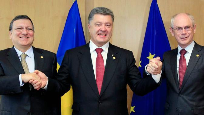 Petro Poroshenko Presiden Ukraina yang kembali maju dalam pemilihan umum 2019 (AFP Photo)