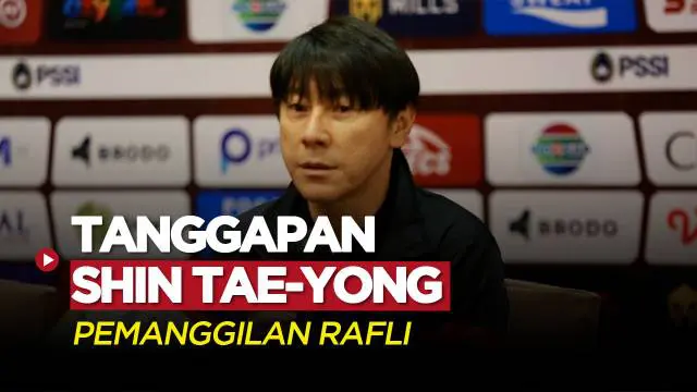 Berita Video, Shin Tae-yong Buka Suara Terkait Pemanggilan Muhammad Rafli ke Timnas Indonesia pada Jumat (23/9/2022)