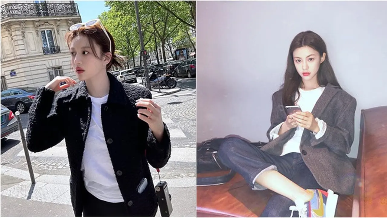6 Ide Padu Padan Outfit Nongkrong ala Go Yoon Jung, Tampil Kece di Kafe