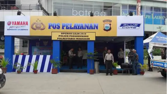 Posko Cantik di Makassar