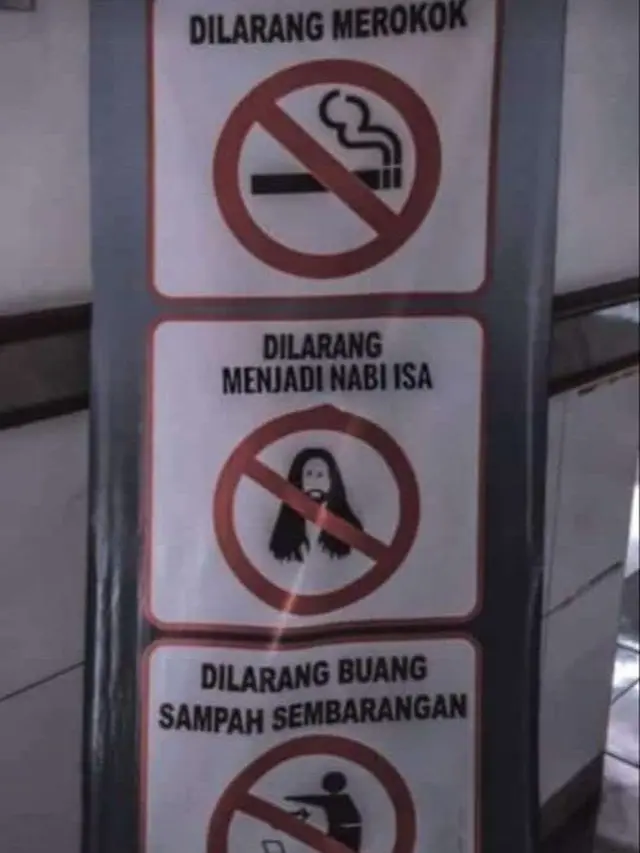 6 Tulisan Larangan di Halaman Kampus Ini Bikin Dahi Mahasiswa Berkerut