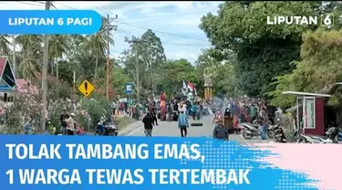 Satu orang warga tewas terkena tembakan polisi saat melakukan aksi unjuk rasa penolakan penambangan emas di Desa Siney, Parigi Moutong. Massa menuntut izin tambang dicabut karena dinilai terlalu luas dan serobot lahan warga.