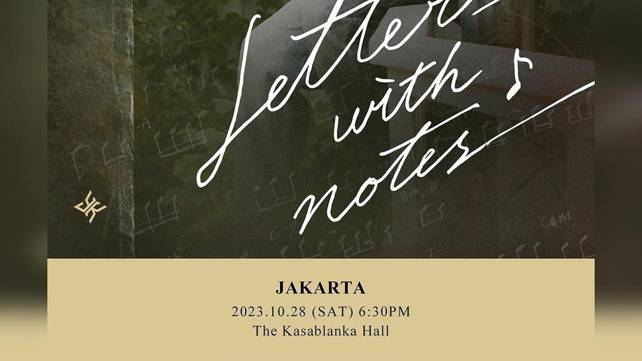 Poster Konser Young-K Day6 Oktober 2023