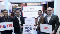Kolaborasi Pospay dan Jalin Perkuat Sinergi BUMN Permudah Pembayaran QR Cross-Border di Singapura