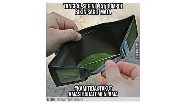 Meme Kocak Isi Dompet Ini Lucu Abis, Bikin Ketawa Miris