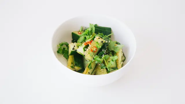 Salad timun dan mint