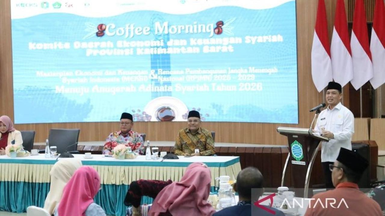 Gubernur Kalbar Dorong Inovasi Bank Syariah, Perkuat Ekonomi Inklusif Daerah