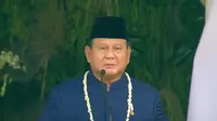 Pimpin Upacara HUT ke-81 RI, Prabowo Ajak Doakan Warga Terdampak Bencana