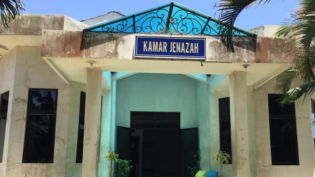 Jenazah WNA Singapura masih tertahan di Kamar Jenazah RSBP Batam. (Foto: Liputan6.com/Ajang Nurdin)