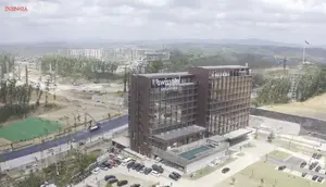 Presiden Jokowi meresmikan hotel bintang 5 Swissotel di IKN, Kalimantan Timur. (Foto: Youtube Sekretariat Presiden)