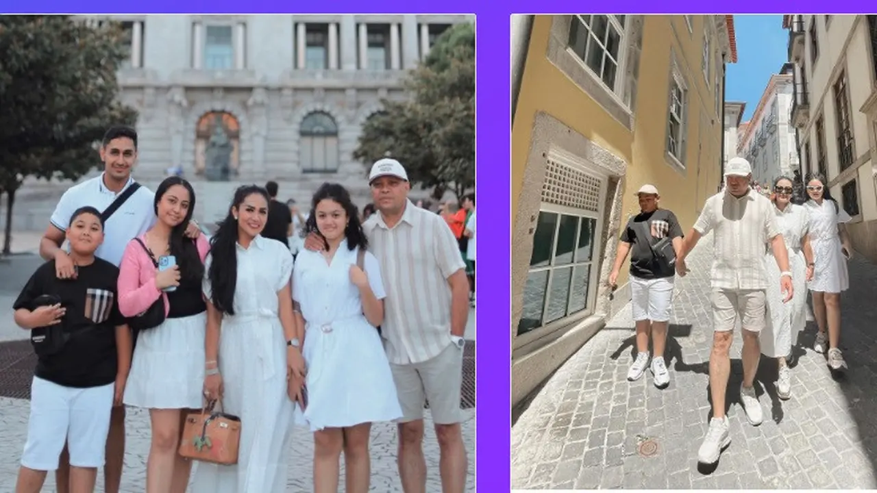 Kris Dayanti jumpa dua anak Raul Lemos di Portugal (foto: instagram krisdayantilemos)