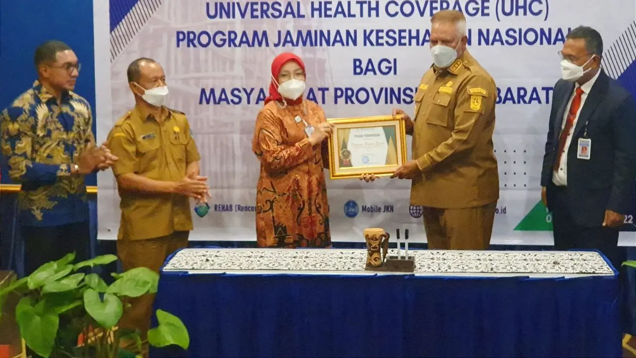 Wow, Hampir 100% Penduduk Papua Barat Dijamin Jaminan Kesehatan Nasional