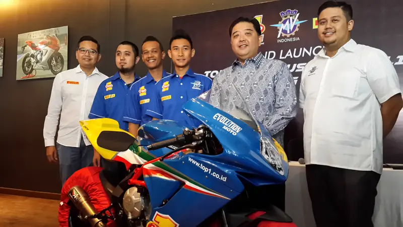 TOP 1 Jalin Kerja Sama dengan MV Agusta