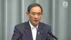 Pejabat Kabinet Jepang pada hari Selasa (29/8/2017) mengadakan konfrensi pers terkait peluncuran rudal terbaru Korea Utara.