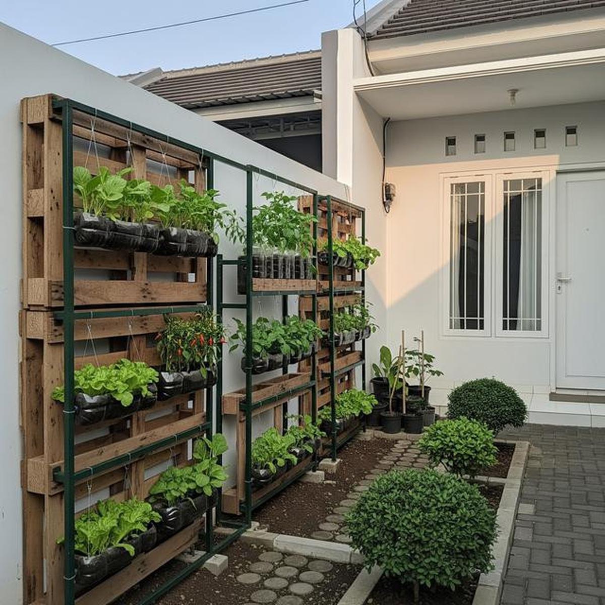 9 Ide Kebun Sayur Hemat Biaya di Kontrakan Sepetak, Panen Segar Lahan Terbatas