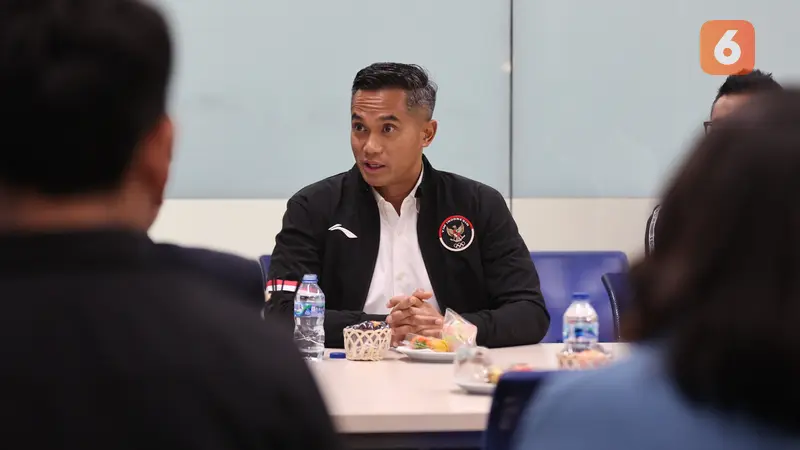 Kunjungan Cdm Olimpiade Paris 2024 Anindya Bakrie ke EMTEK