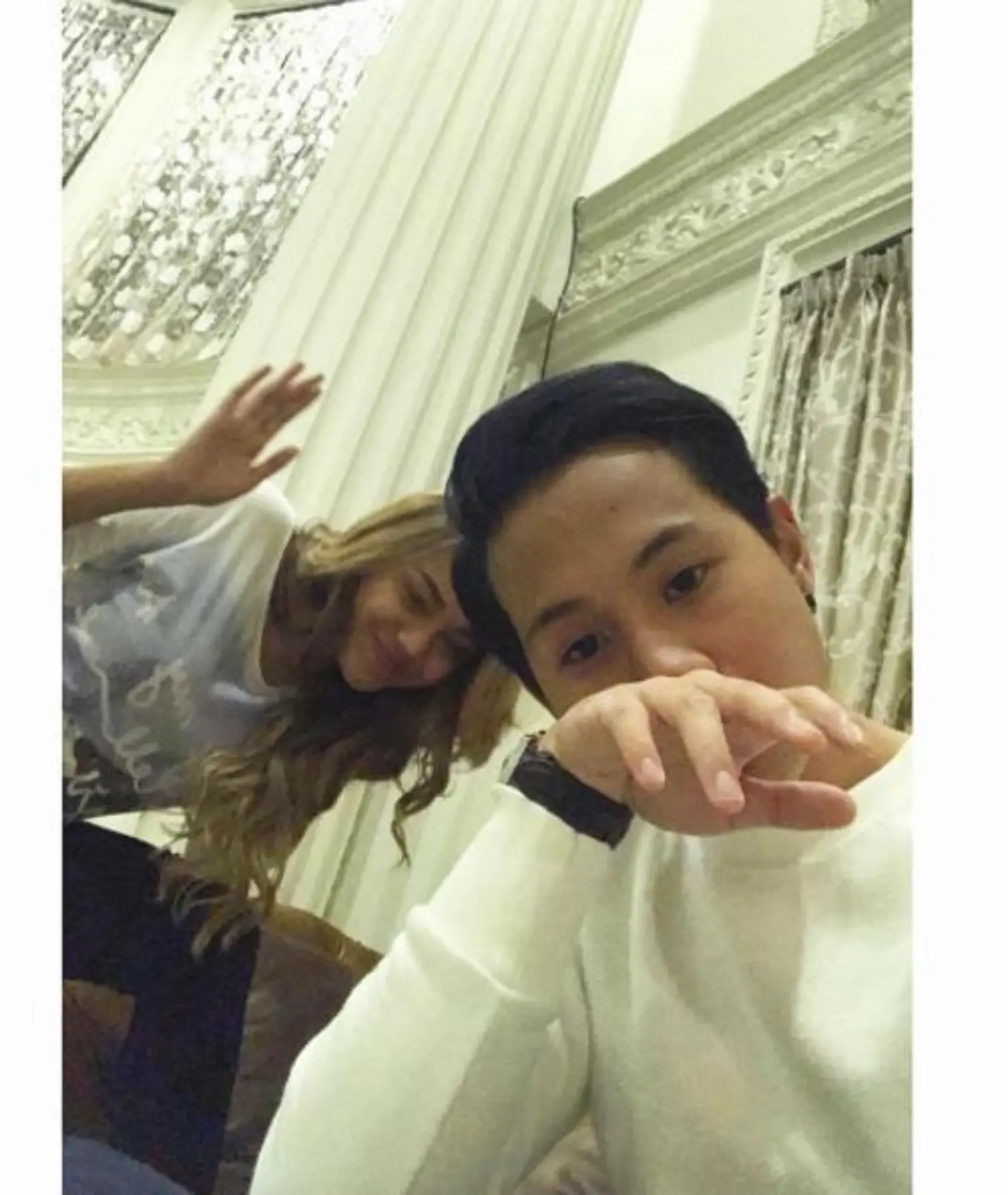 Rabbani Zaki mengunggah foto bersama Aurel saat pertama bertemu (Instagram/@rabbanizaki)