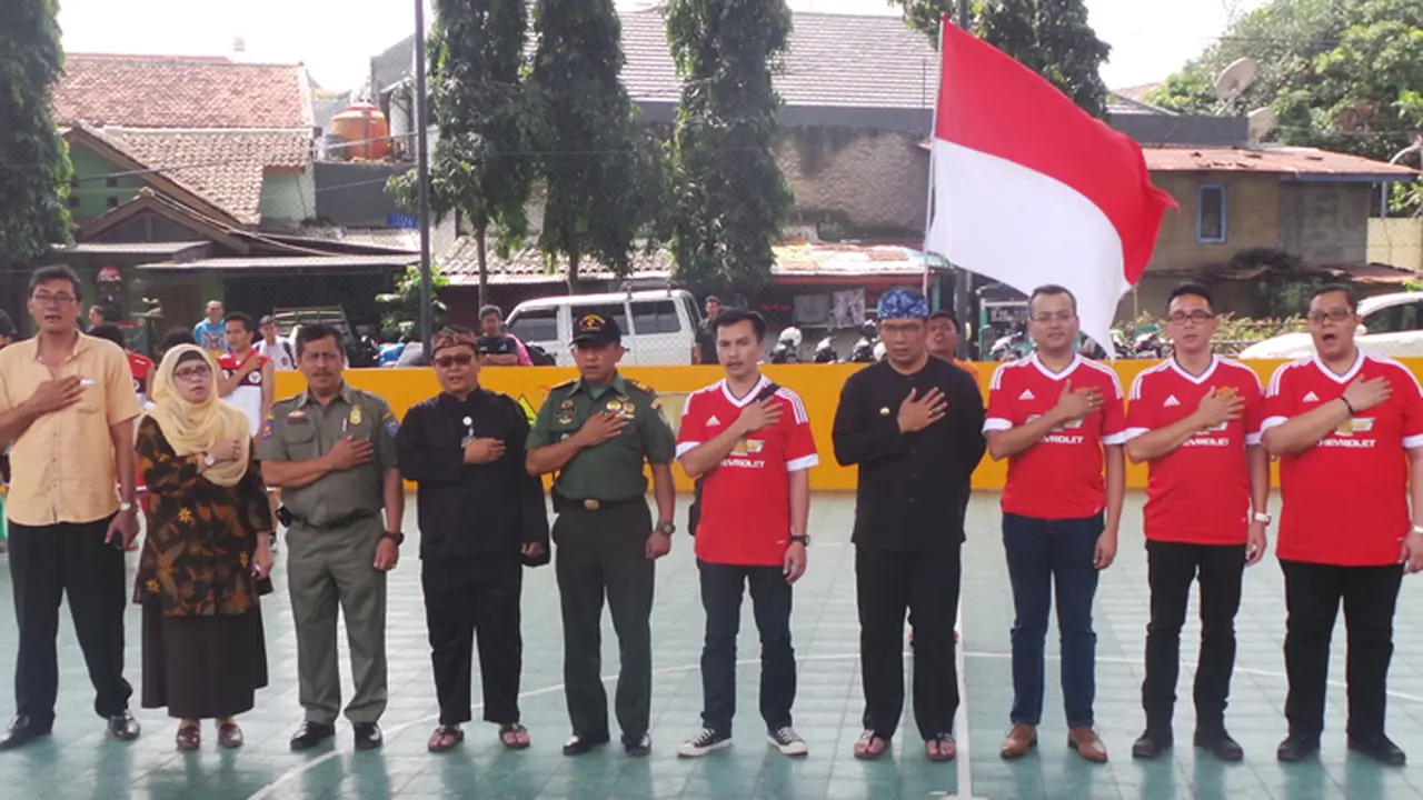 Chevrolet Bangun Lapangan Street Soccer Kelas Dunia di Bandung
