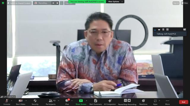Julfi Hadi, Direktur Utama PT Pertamina Geothermal Energy Tbk (PGEO)
