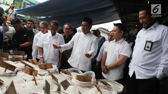 Amran Sulaiman dan Budi Waseso Cek Harga Beras