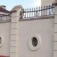 ilustrasi desain pagar tembok by pinterest.com