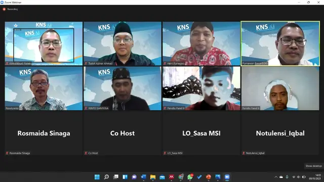 Diskusi Konferensi Nasional Sejarah (KNS) XI bertajuk 'Legasi Jaringan Global di Pedalaman Banyumas Raya'. (Foto: Liputan6.com/Heni Purwono)
