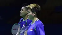 Ganda campuran Indonesia, Tontowi Ahmad/Liliyana Natsir, tersingkir pada babak perempat final China Terbuka Super Series Premier 2017, Jumat (17/11/2017). (PBSI)