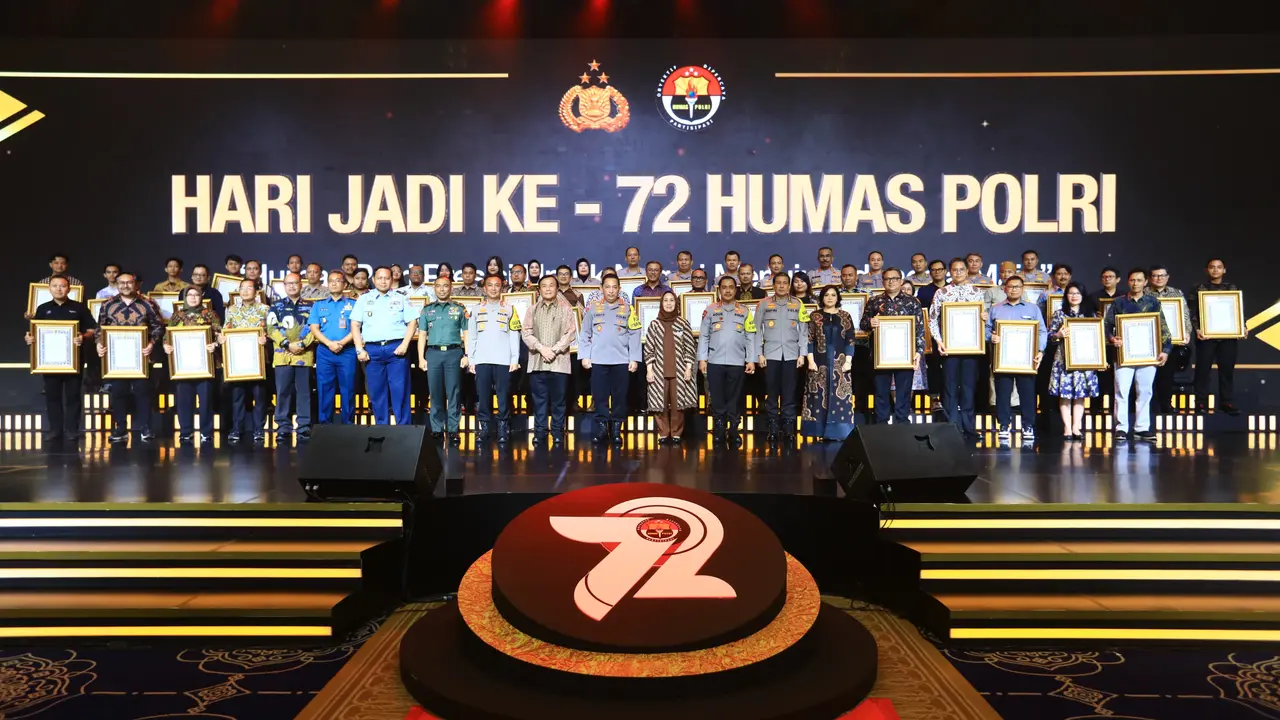 Peringatan Hari Jadi ke-72 Divisi Humas Polri.