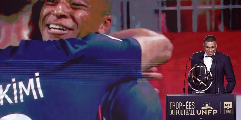 Kylian Mbappe Terpilih Menjadi Pemain Terbaik Liga Prancis