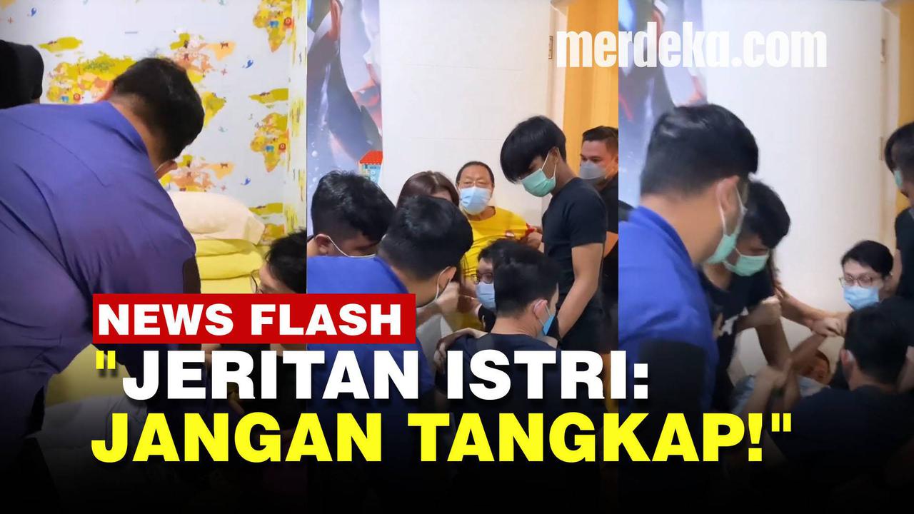 VIDEO: Detik-Detik Penangkapan Dokter Richard Lee, Ditarik Polisi Keluar Rumah