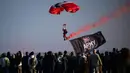 D-Day menandai pembebasan wilayah Prancis dan berakhirnya perang melawan pasukan Nazi Jerman. (LOIC VENANCE/AFP)