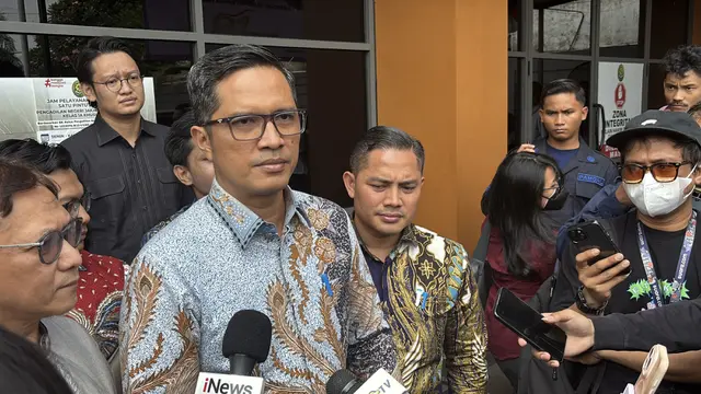 Kuasa hukum Mantan Jaksa Agung Muda Bidang Tindak Pidana Khusus (Jampidsus) Febrie Adriansyah, Febri Diansyah. (Liputan6.com/Ady Anugrahadi)