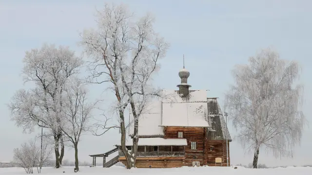 Melihat Keindahan Gereja yang Diselimuti Salju di Desa Wisata Suzdal
