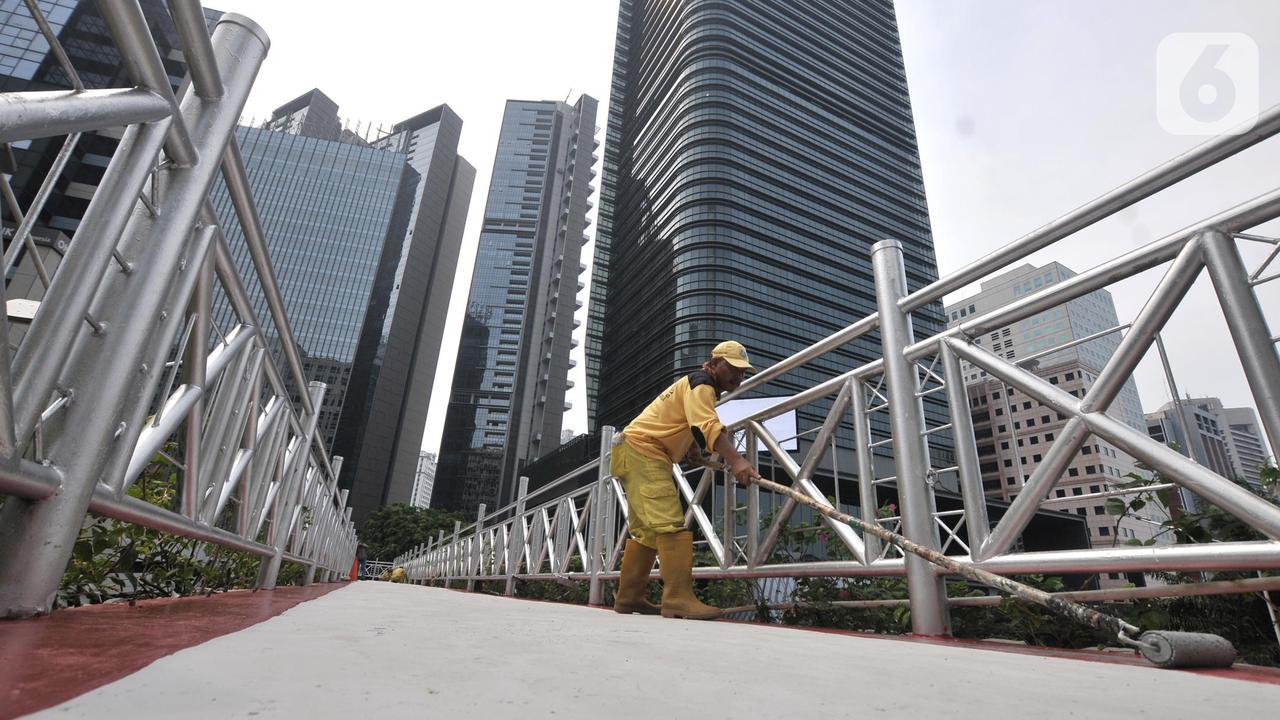 JPO Sudirman Tanpa Atap