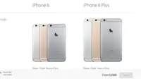 Dua negara Asia yang akan lebih dulu mencicipi iPhone 6 dan iPhone 6 Plus adalah Singapura dan Hong Kong.