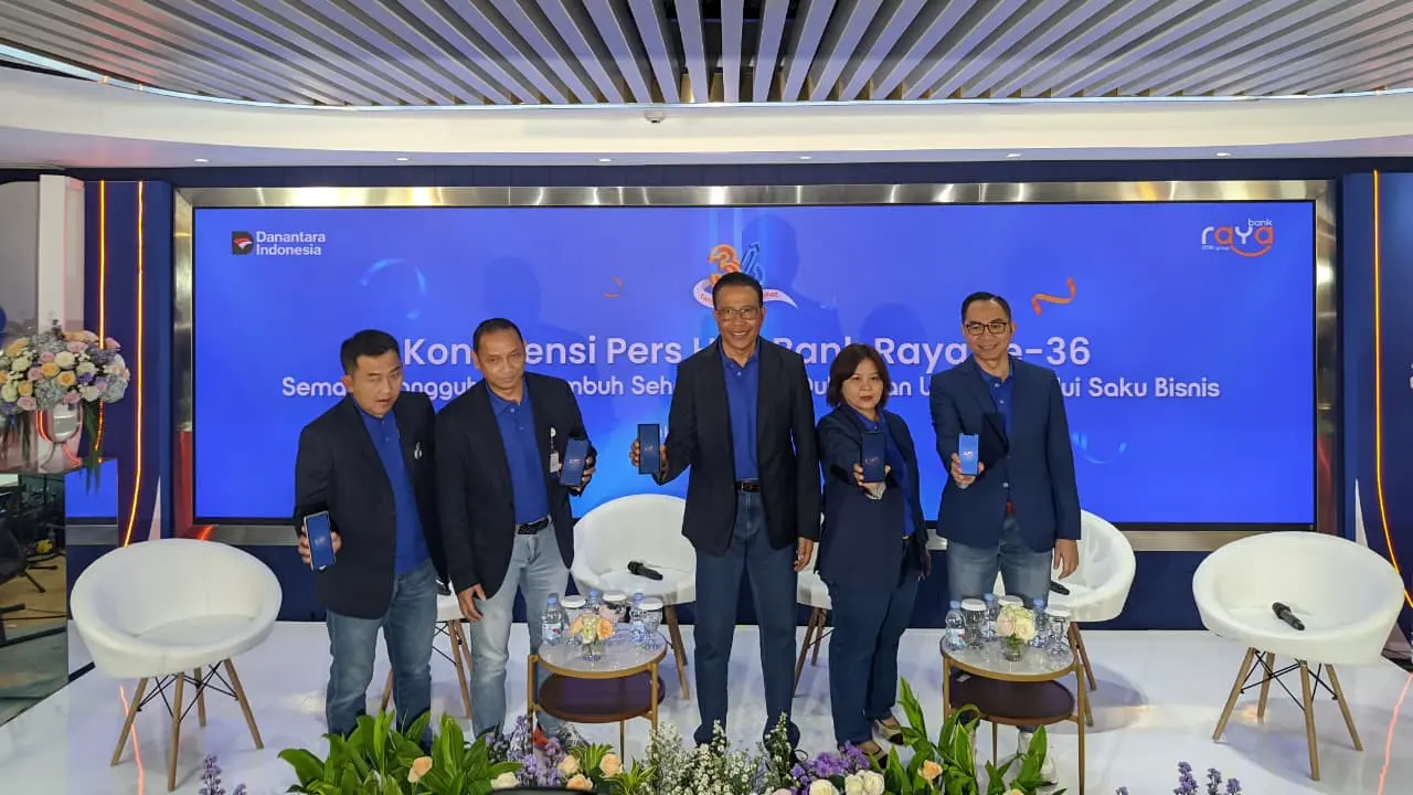 Acara Press Conference dan Media Gathering HUT Bank Raya ke-36