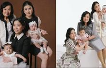 Family Potrait Valencia - Jessica Tanoe Bareng Anak dan Sang Nenek, Pancarkan Pesona Old Money