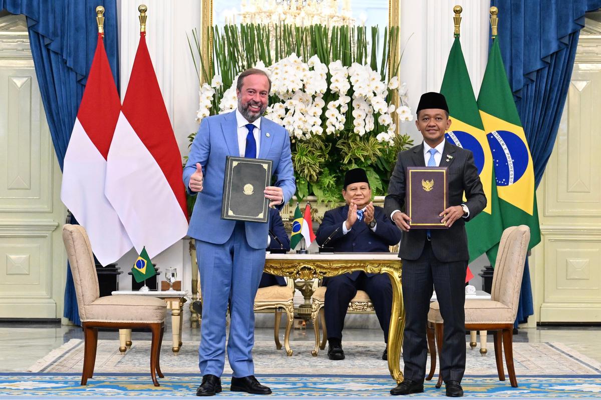 Disaksikan Prabowo dan Lula, Indonesia-Brasil Perkuat Kerja Sama Sektor ESDM