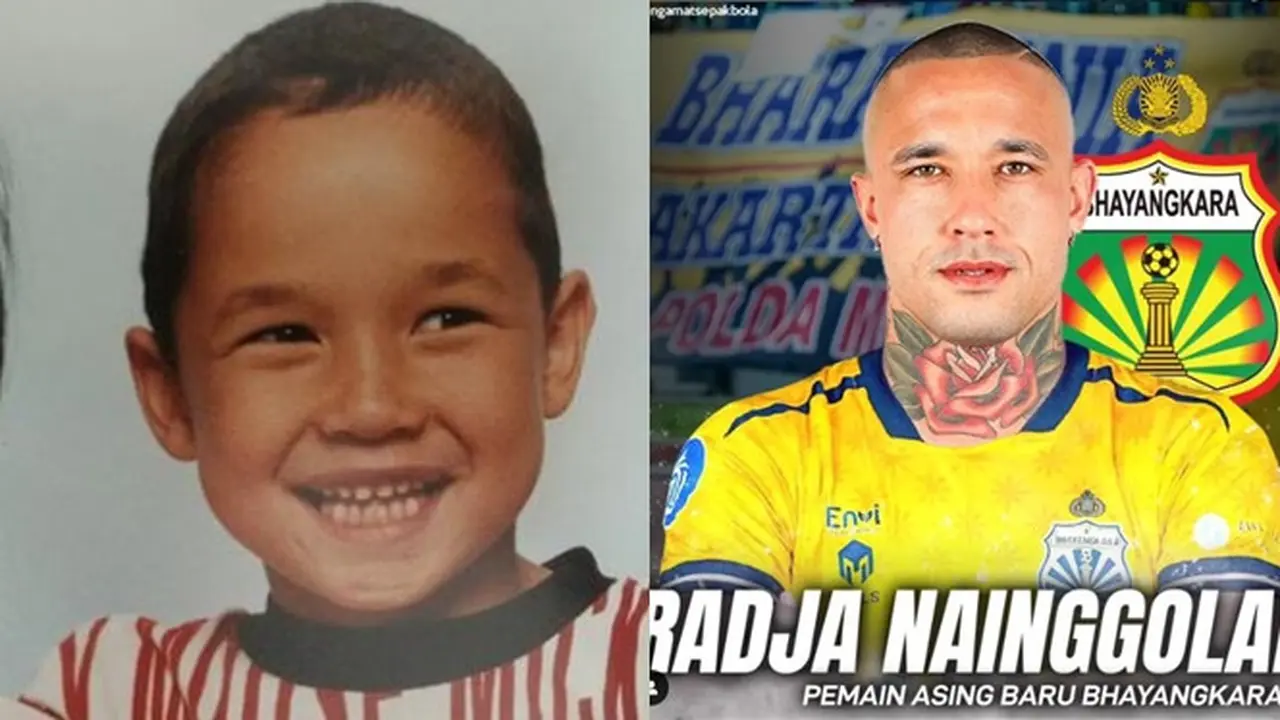 6 Transformasi Radja Nainggolan dari Kecil Hingga Kini Putuskan Main di Liga 1 Indonesia