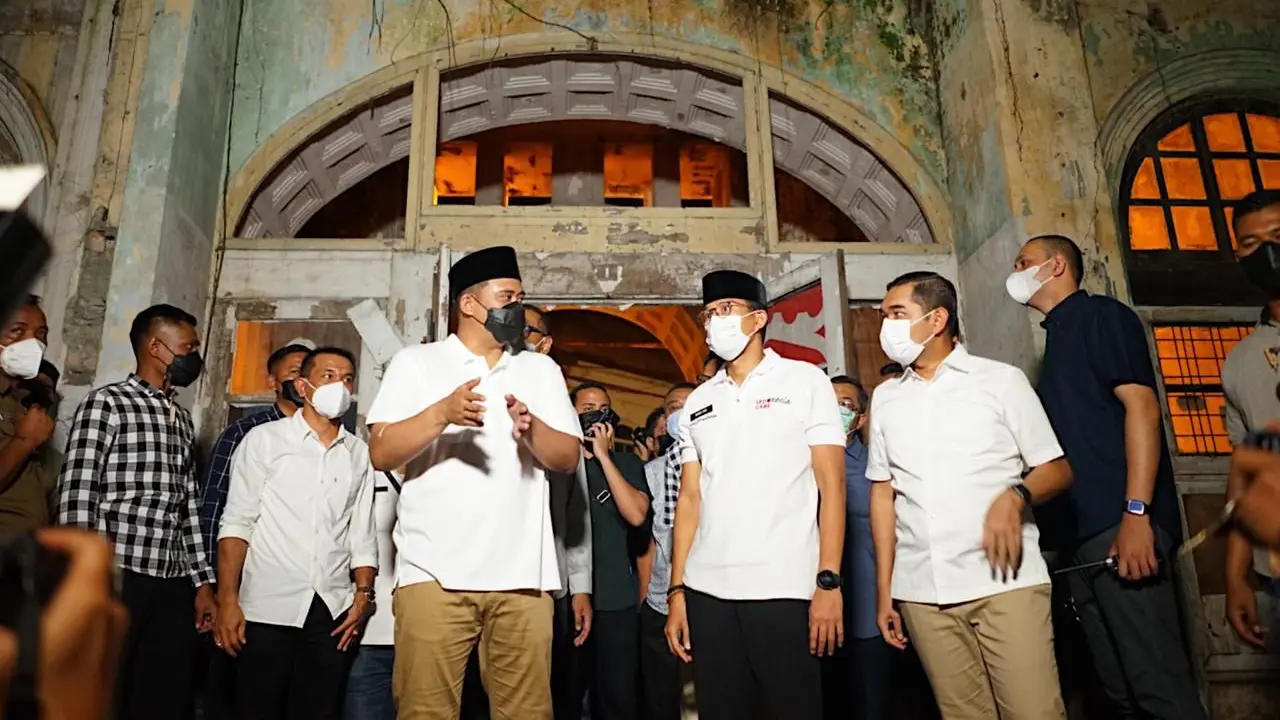 Kesawan City Walk menjadi salah satu program prioritas Wali Kota Medan Bobby Nasution.