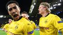 Jude Bellingham mengalami kenaikan banderol sebanyak 28 juta euro. Pemain Borussia Dortmund tersebut tercatat memiliki nilai banderol sebesar 27 juta euro pada awal tahun 2021 dan saat ini menjadi 55 juta euro. (Foto: AFP/Pool/Ina Fassbender)
