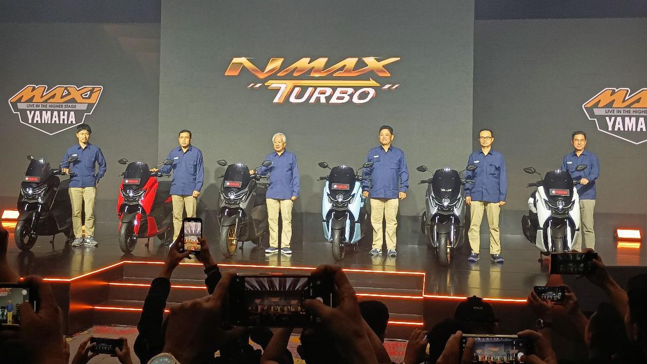 Ada lima varian yang disediakan dalam jajaran NMAX terbaru, semuanya adalah varian "sensasi" Turbo