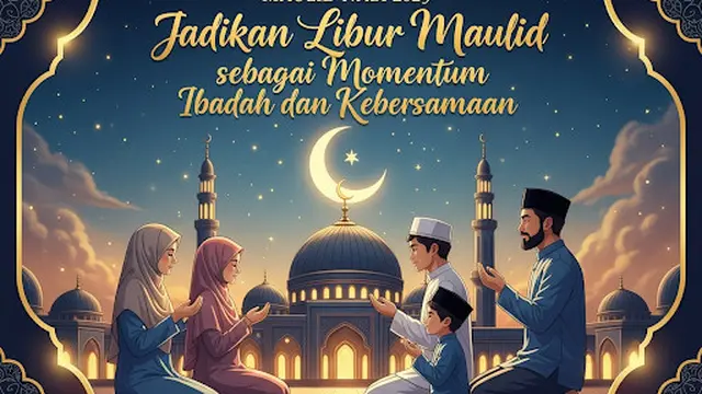 Banner Long Weekend Maulid Nabi 2025